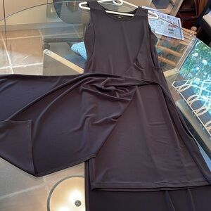 Sleeveless Black Maxi Dress by EILEEN FISHER - Sleek Everyday Elegance